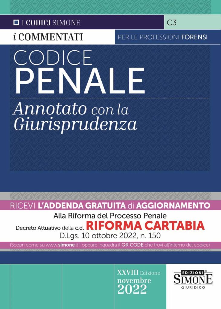 Codice Penale commentato 2022