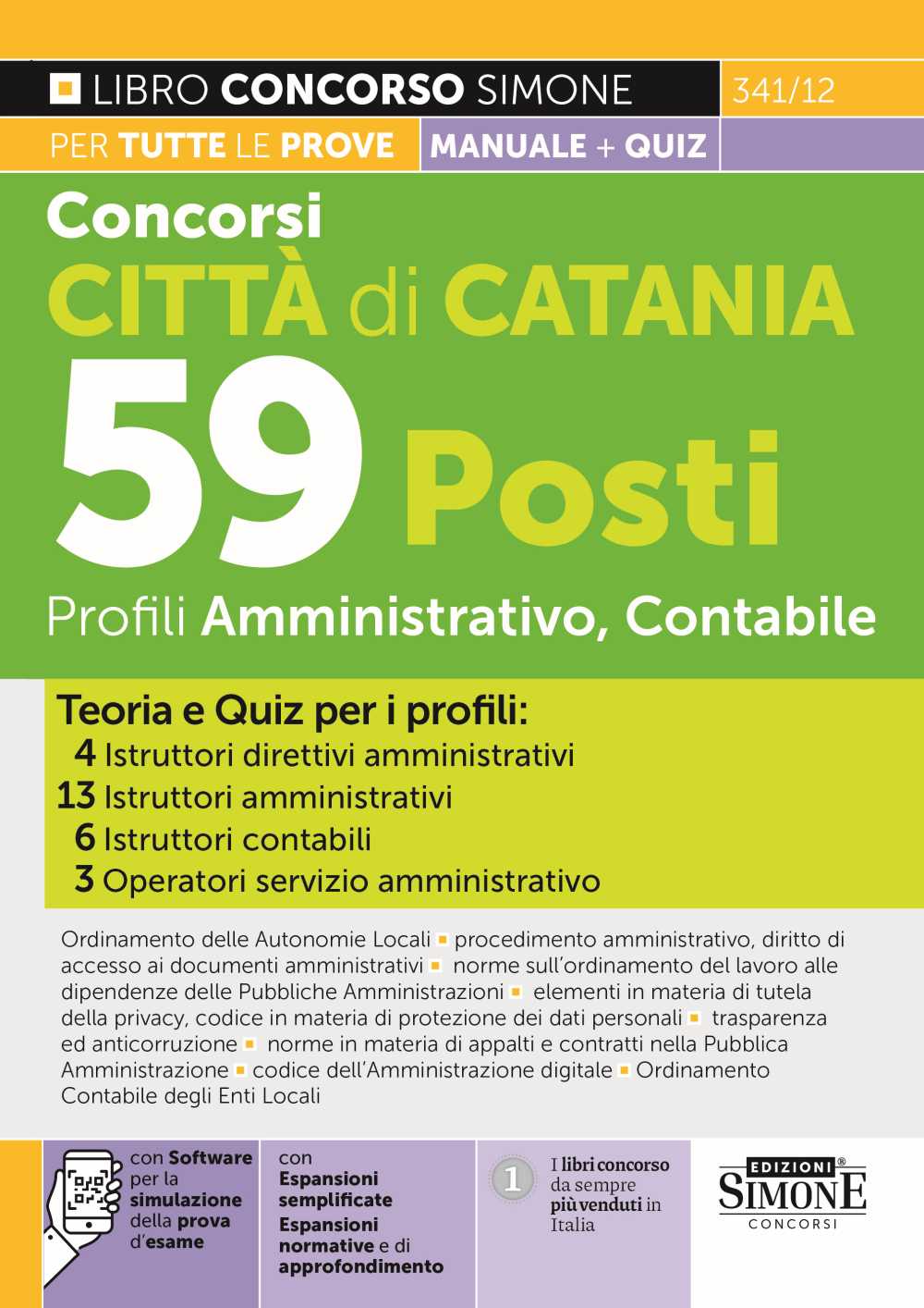 Concorso Città di Catania 2023 - 59 posti