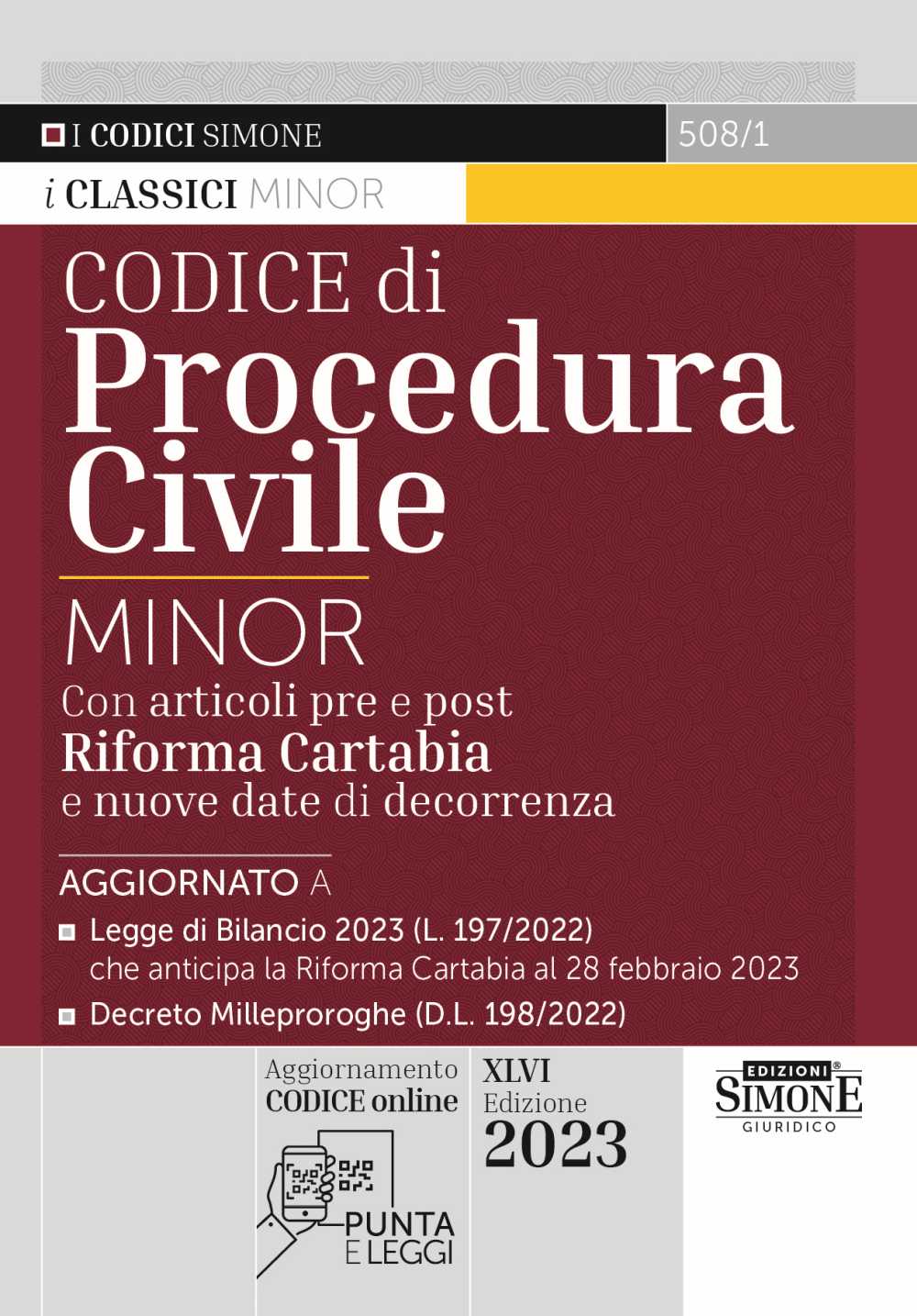 Codice di Procedura Civile Minor - 508/1