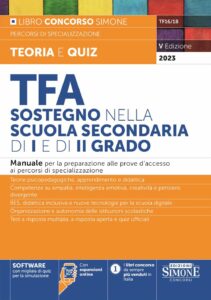 Manuale TFA sostegno 2023 nella scuola secondaria