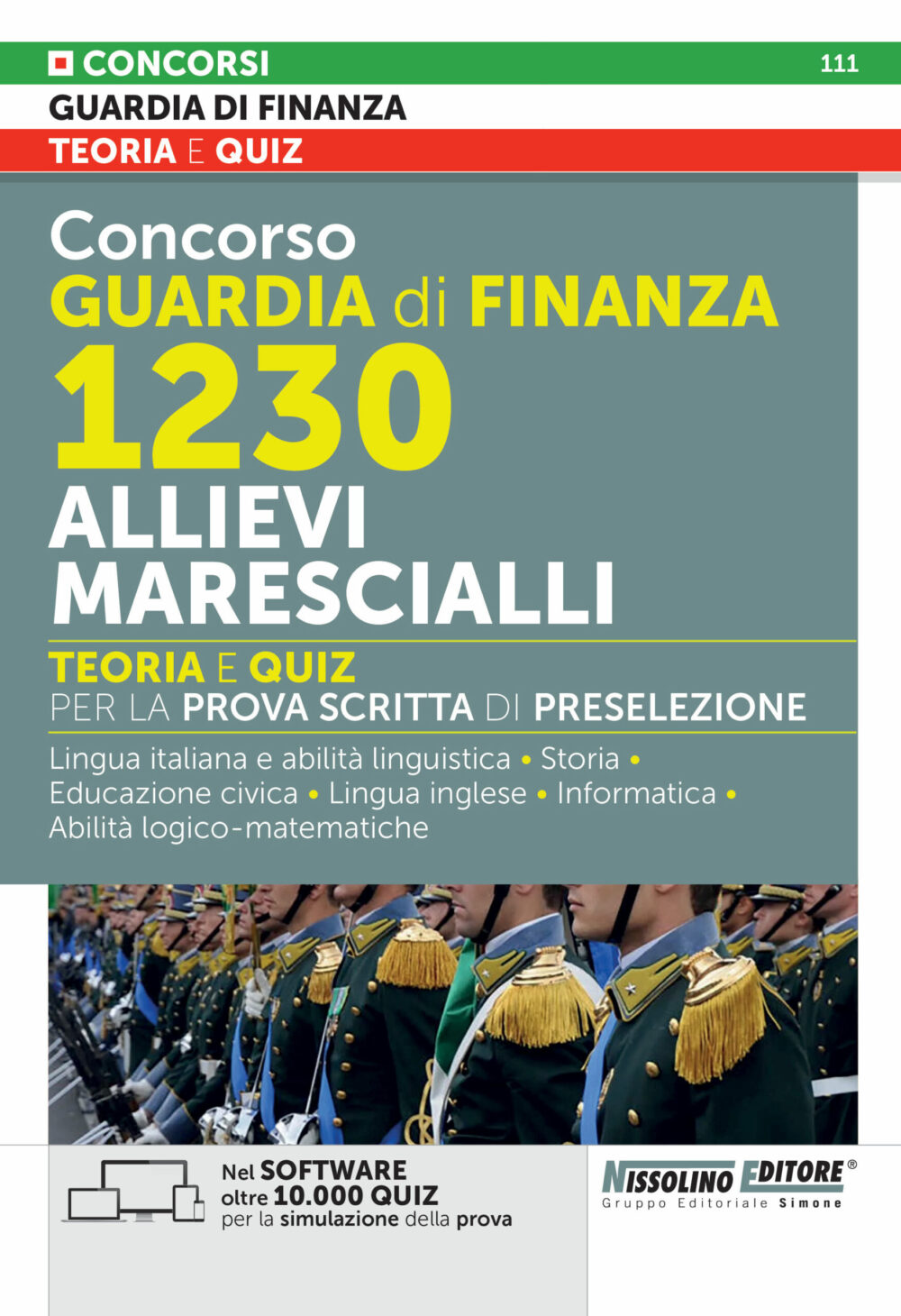 Concorso Guardia di Finanza 1230 Allievi Marescialli - Teoria e Quiz per la prova scritta di preselezione - immagine 1