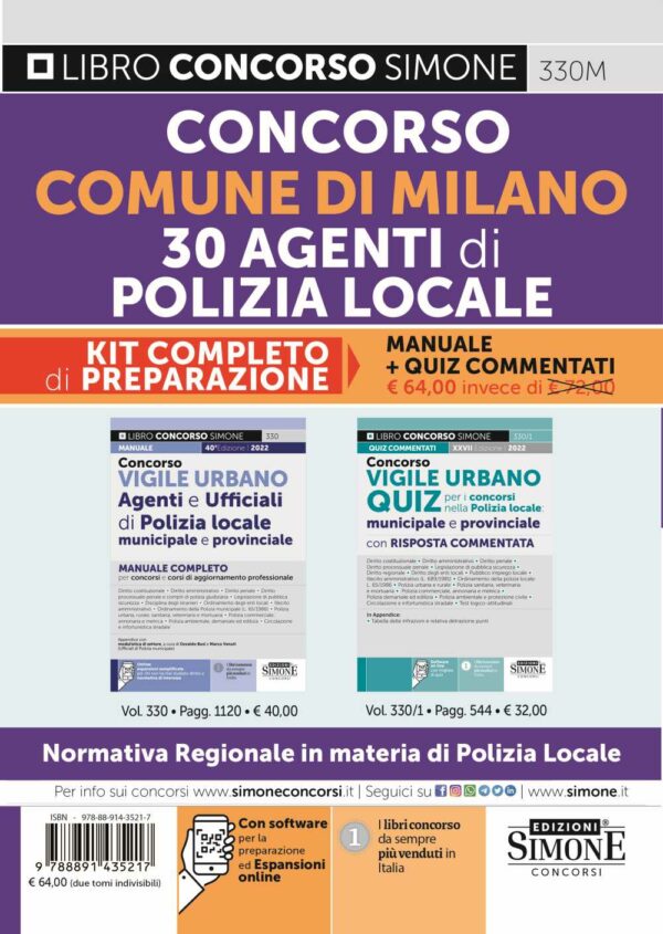 Concorso Comune di Milano Agenti 2023