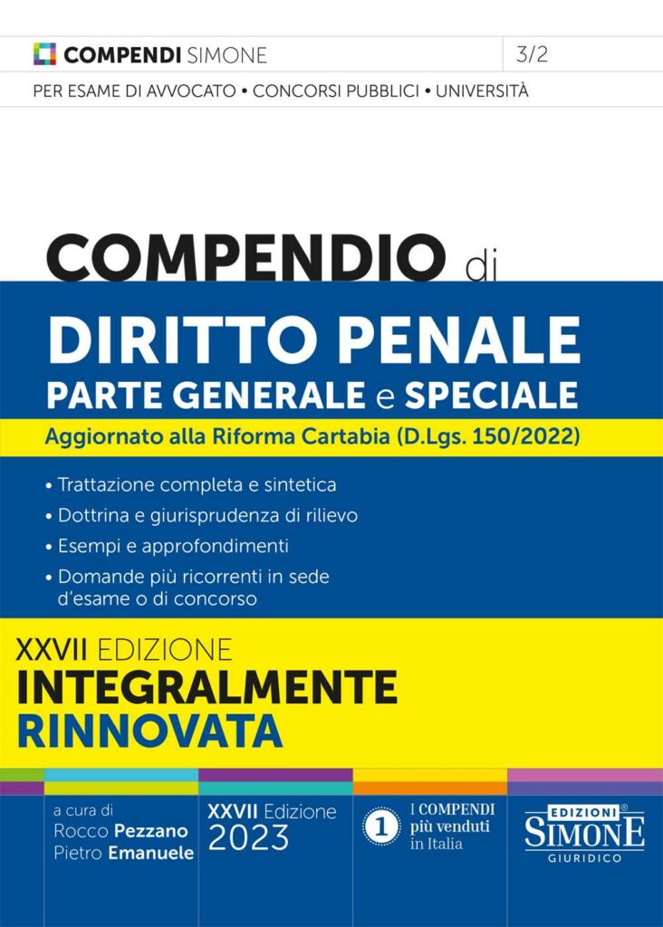 Esame Avvocato 2023 2024 Libri di preparazione Edizioni Simone