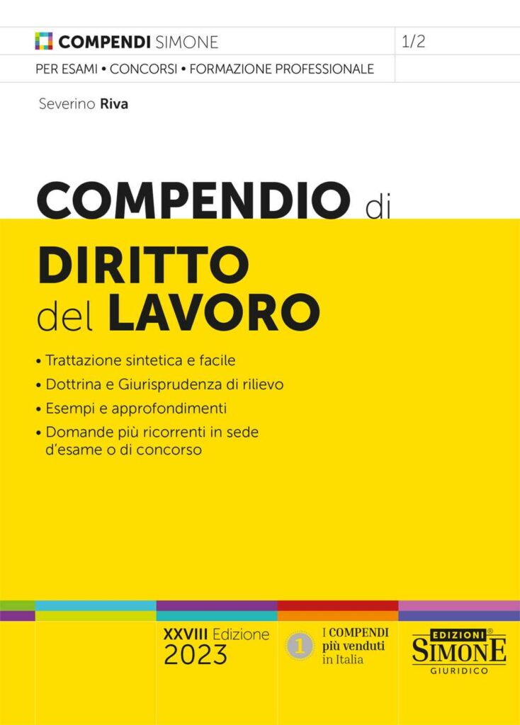 Compendio di Diritto del Lavoro 2023