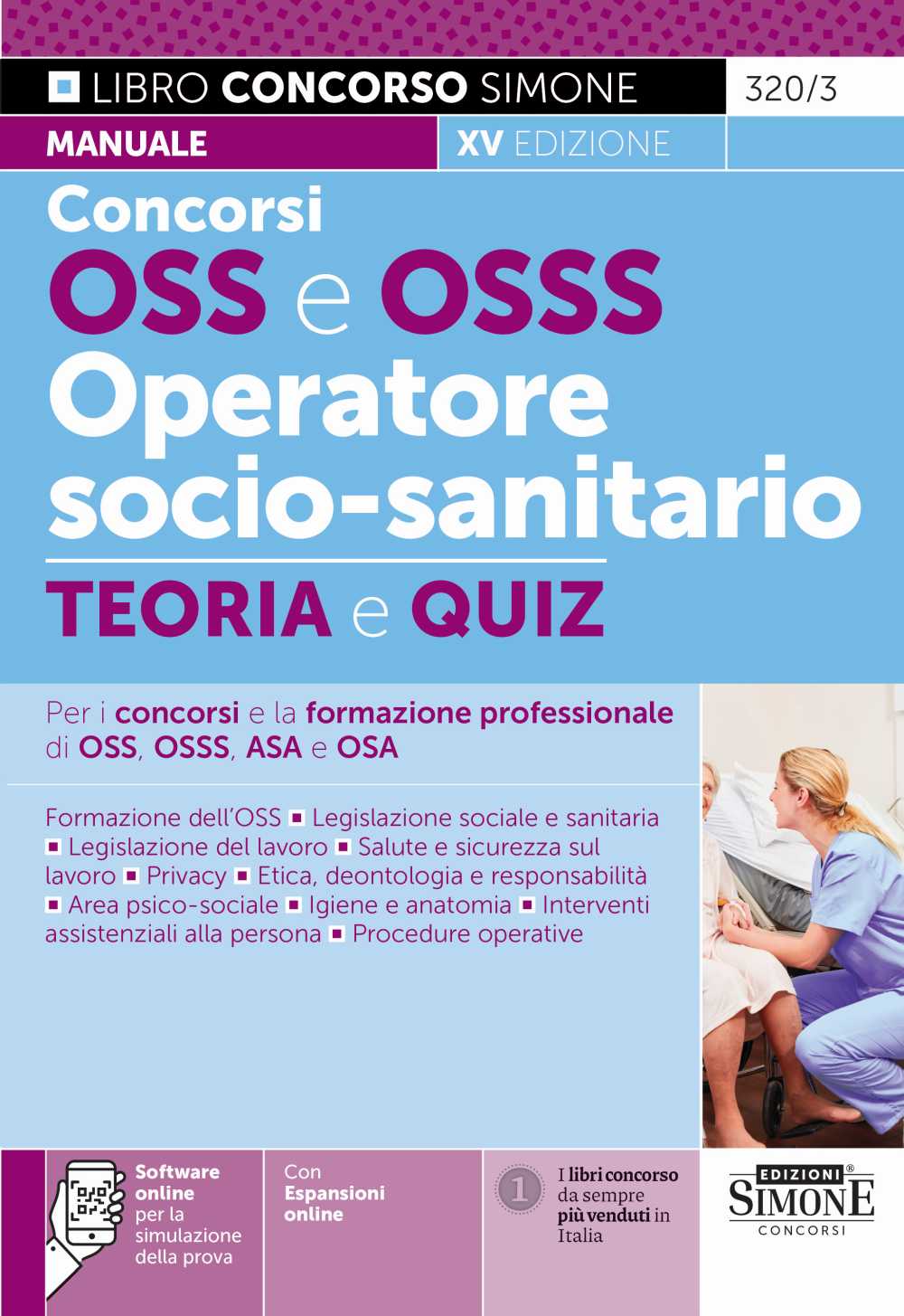 Manuale Concorsi OSS e OSSS Operatore Socio-Sanitario - 320/3