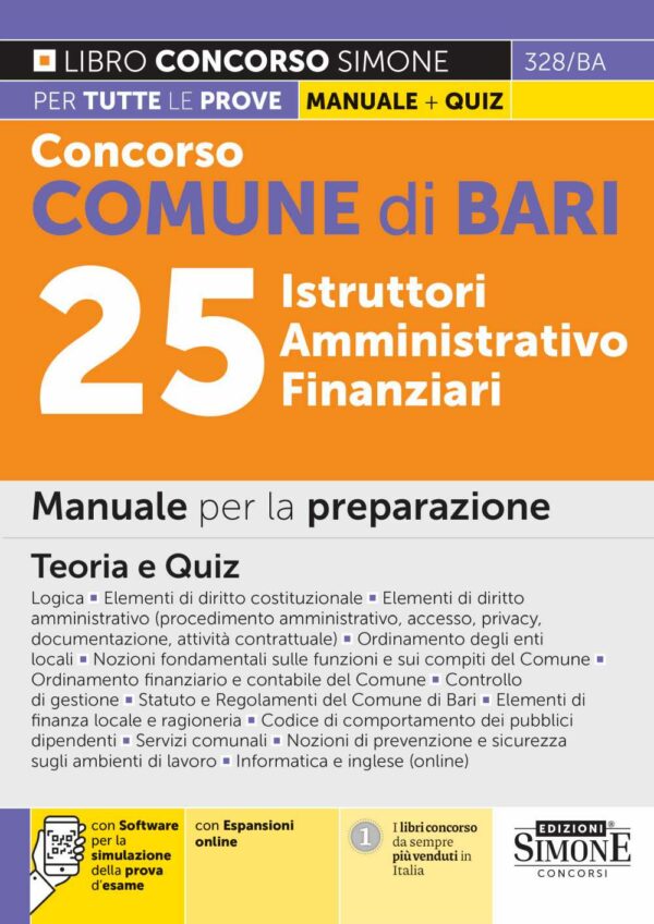 manuale Concorso Comune di Bari 2023