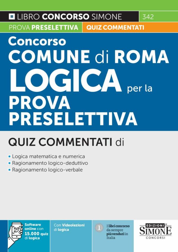 Concorso Comune di Roma - Logica per la prova preselettiva - 342