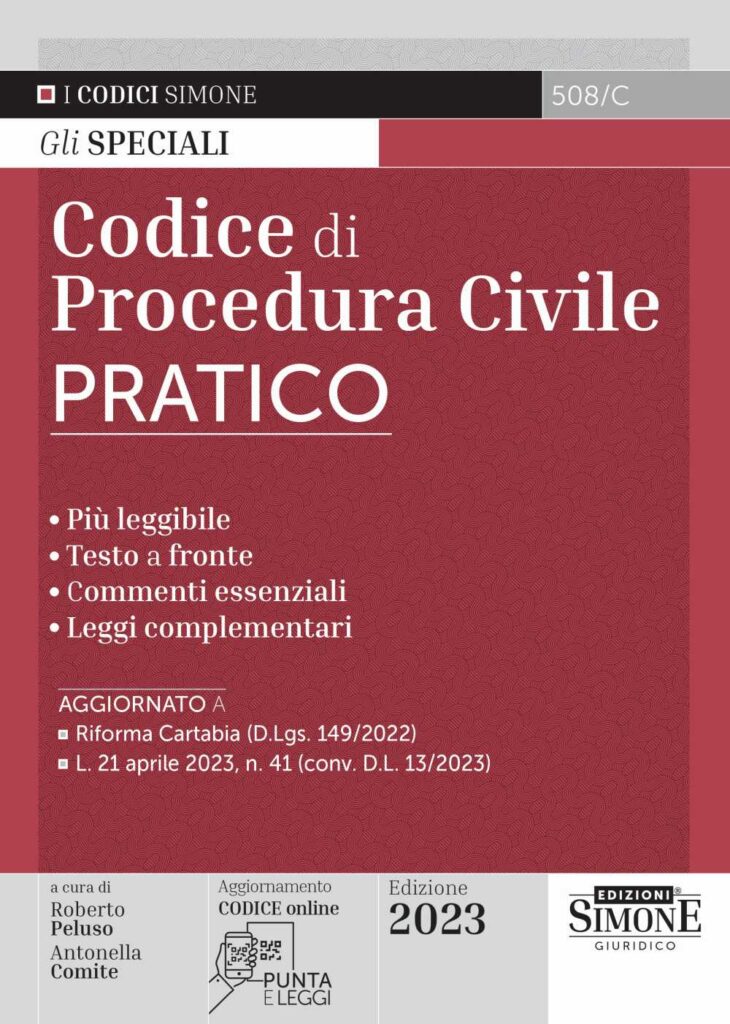 Codice di Procedura Civile 2023
