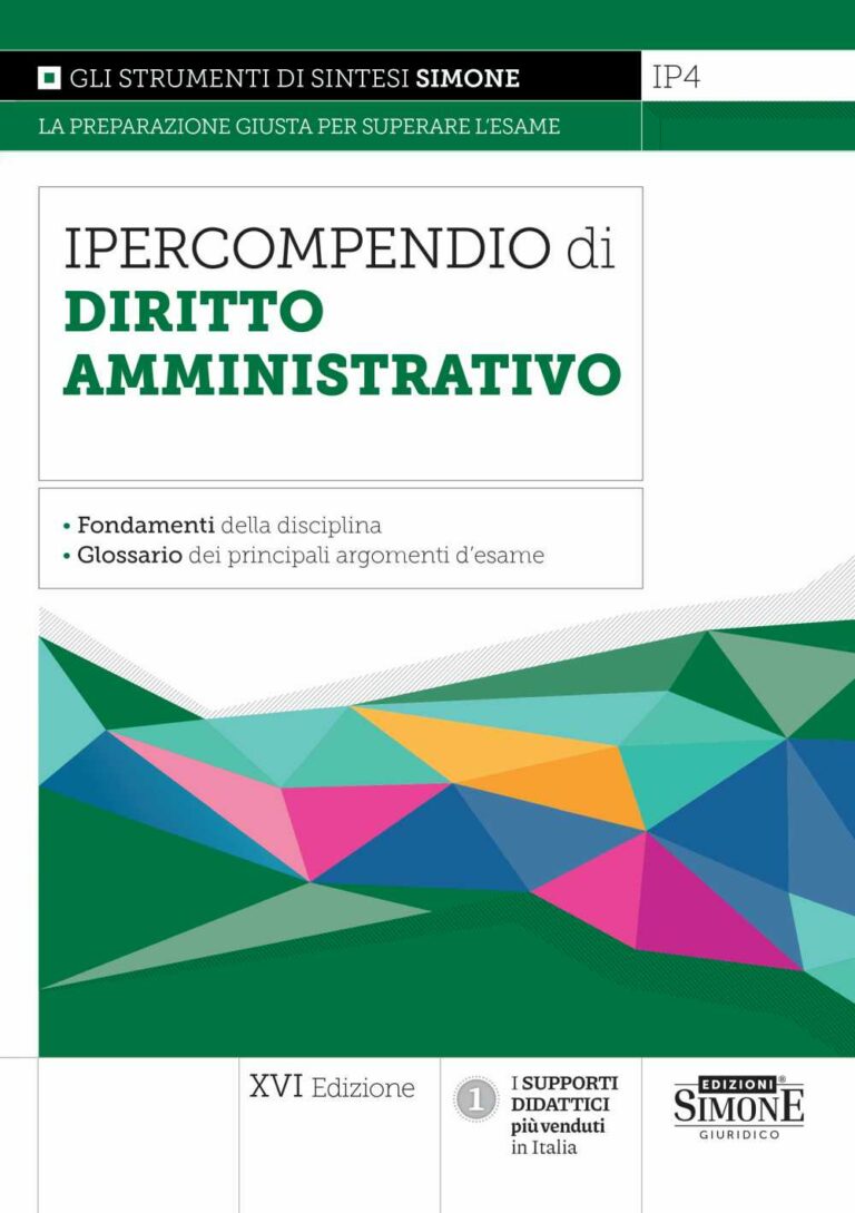 Le Fonti Del Diritto Amministrativo - Edizioni Simone