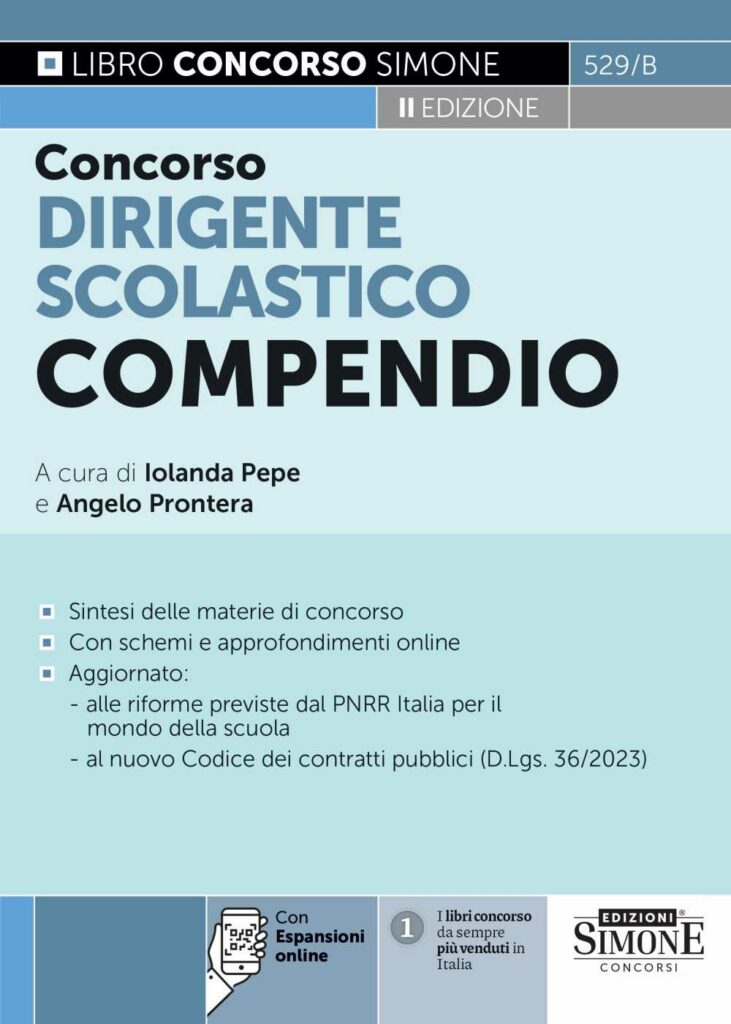 Concorso Dirigente Scolastico - Compendio