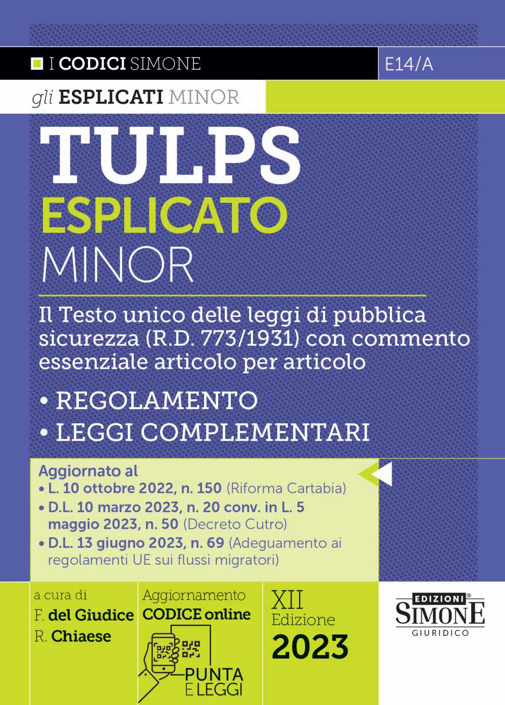 TULPS esplicato Minor - E14/A