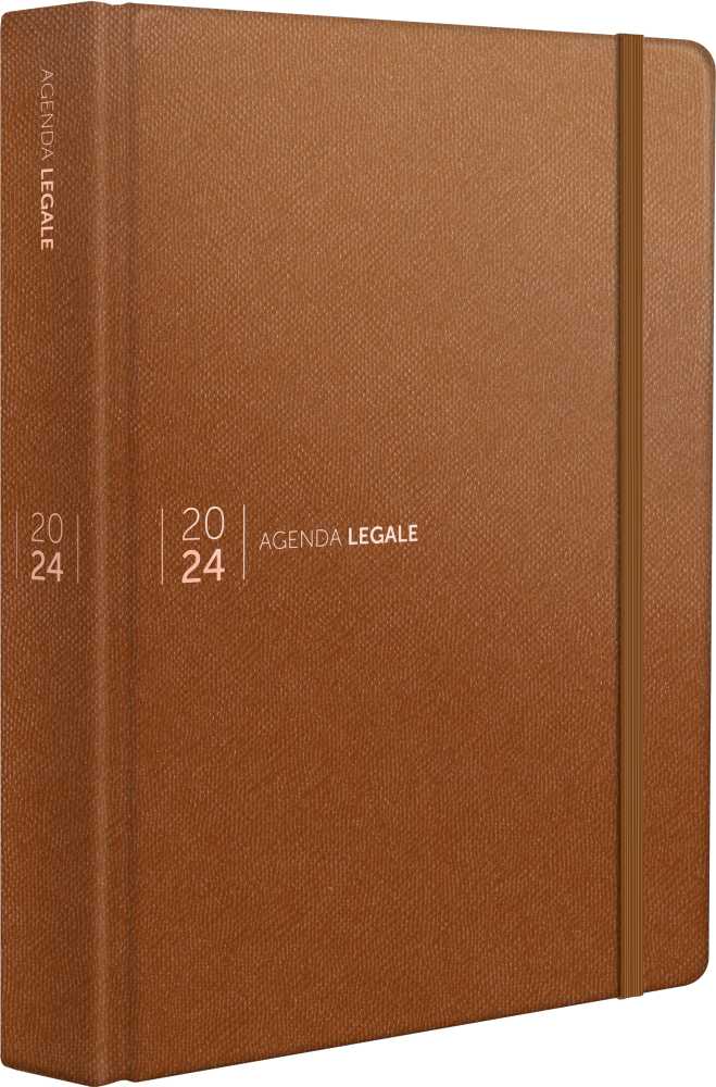 Agenda Legale 2024 Cognac Brown - Law & Tradition