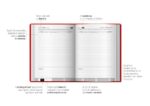Agenda Legale 2024 Vivid Red - Law & Tradition