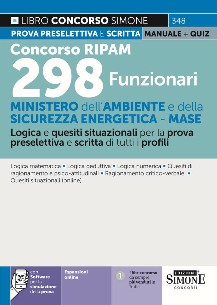 Libri Concorso Ripam Edizioni Simone