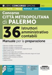 Concorso Città Metropolitana di Palermo 36 Istruttori amministrativo contabili - Manuale - 363
