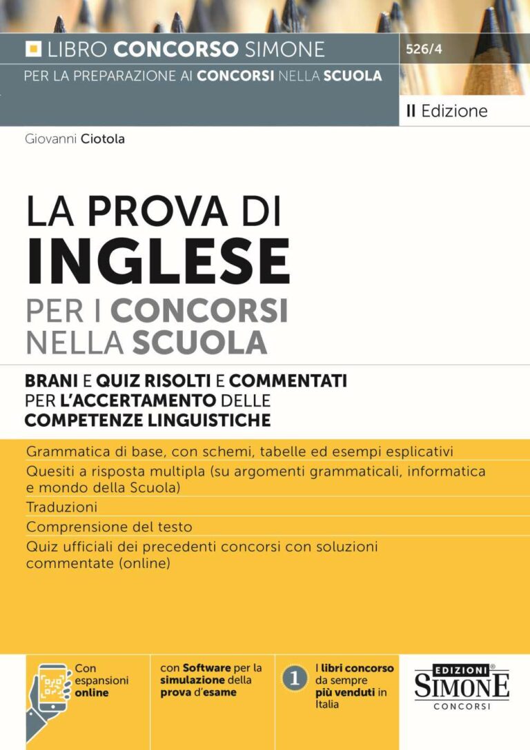 Manuali Concorso Straordinario TER 2023 - Edizioni Simone