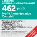 Concorso Ministero dell'agricoltura MASAF 462 posti Profili amministrativo contabili - Manuale - 340