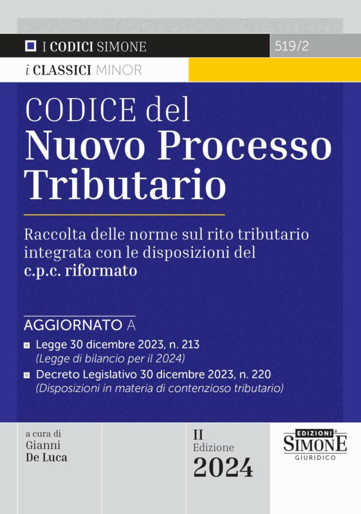 Codice del Nuovo processo tributario