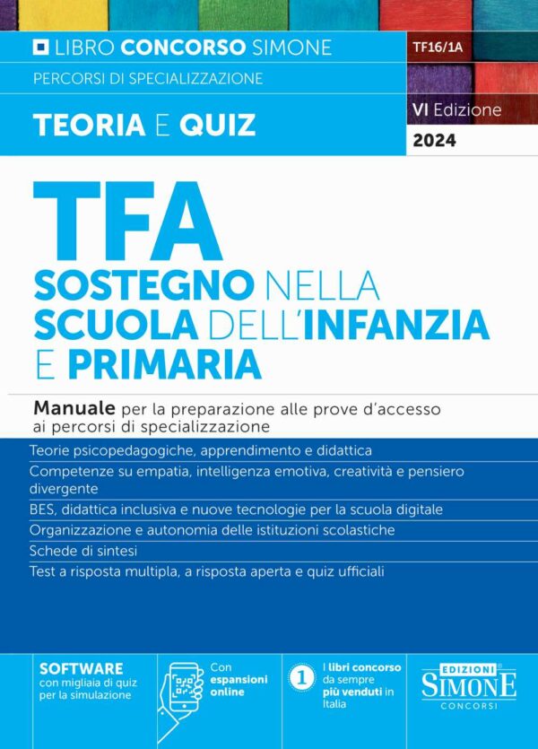 TFA Sostegno nella Scuola dell'Infanzia e Primaria - Manuale - TF16/1A