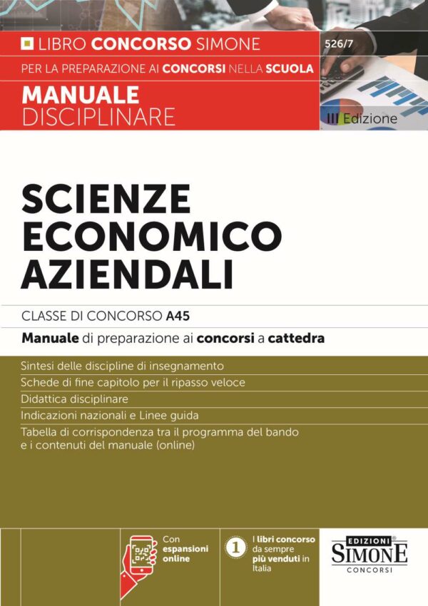 Scienze Economico Aziendali - Classe di Concorso A45 - 526/7