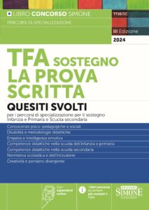 TFA sostegno - La prova scritta - Quesiti svolti - TF16/1C