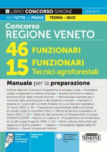 Concorso Regione Veneto 46 Funzionari - 15 Funzionari Tecnici agroforestali - 328/RV3