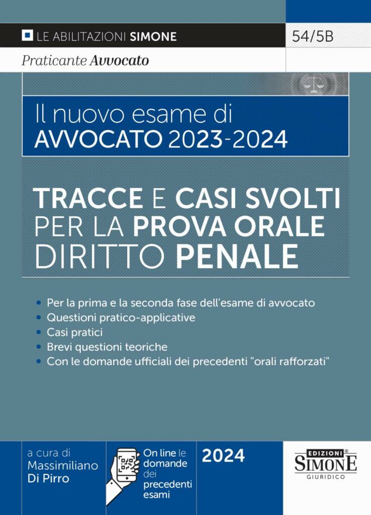 orale avvocato tracce diritto penale