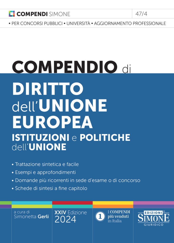 Compendio di Diritto dell'Unione Europea - 47/4