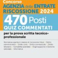 Concorso Agenzia delle Entrate Riscossione 2024 - 470 posti - Quiz commentati - 313/AR2