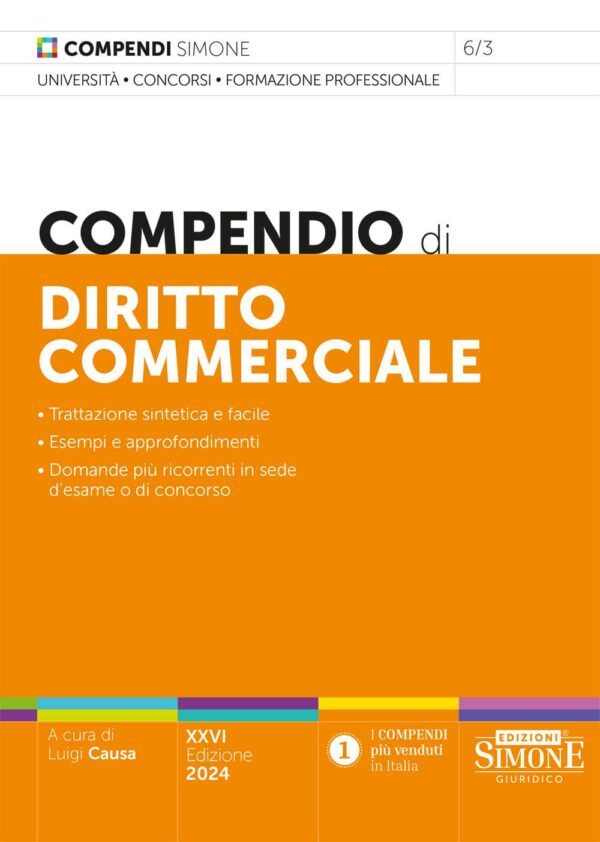 Compendio di Diritto Commerciale - 6/3