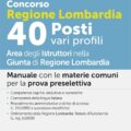 Manuale concorso regione lombardia