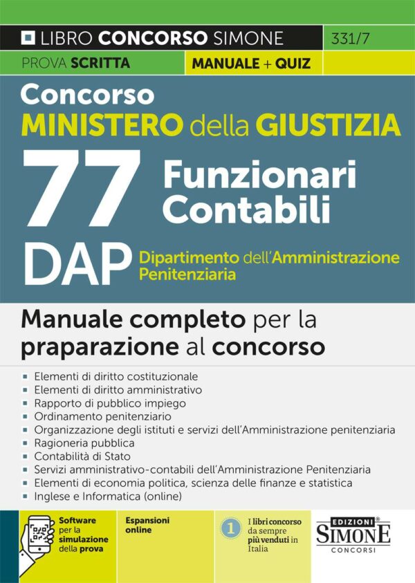 Concorso funzionari contabili DAP