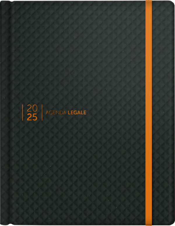 agenda legale fluo Orange personalizzata