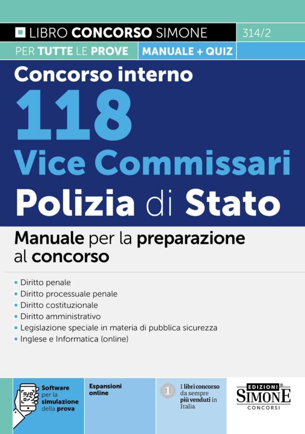 Concorso Vice commissari Polizia