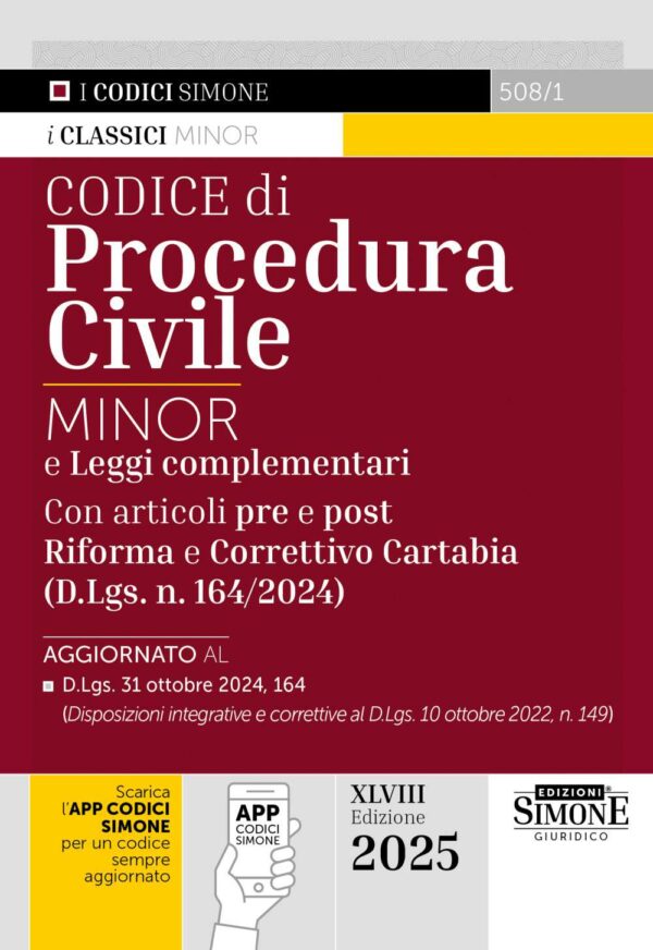 Codice di Procedura Civile Minor