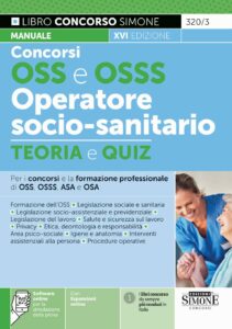 Concorsi OSS e OSSS Operatore Socio-Sanitario - Teoria e Quiz - 320/3