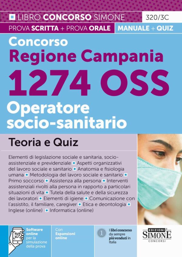 Concorso Regione Campania 1274 OSS Operatore socio-sanitario - 320/3C