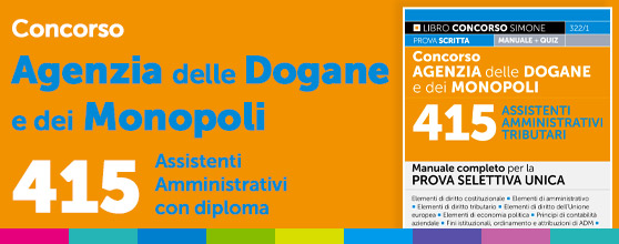 Agenzia Delle Dogane E Dei Monopoli Concorsi