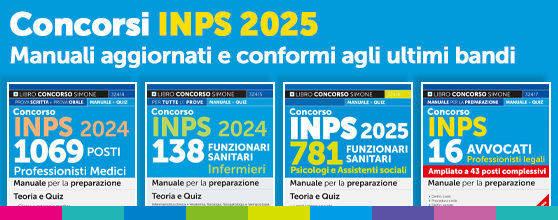 Libri Concorsi INPS 2025