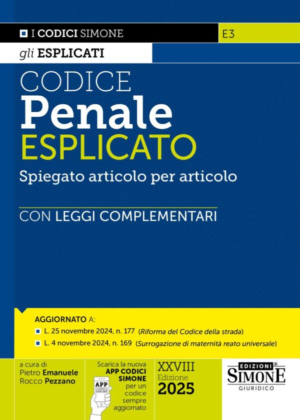 Codice Penale Esplicato - E3