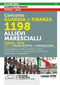 Manuale Concorso Guardia di Finanza 2025 1198 Allievi Marescialli