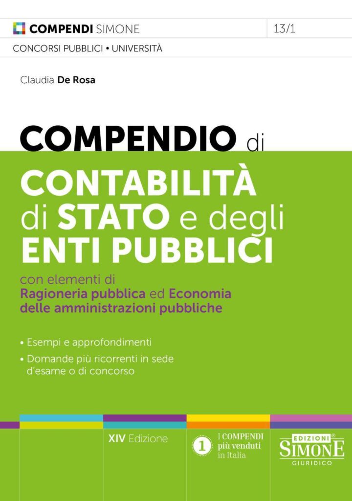 Compendio di Contabilità dello Stato e degli Enti Pubblici 2025