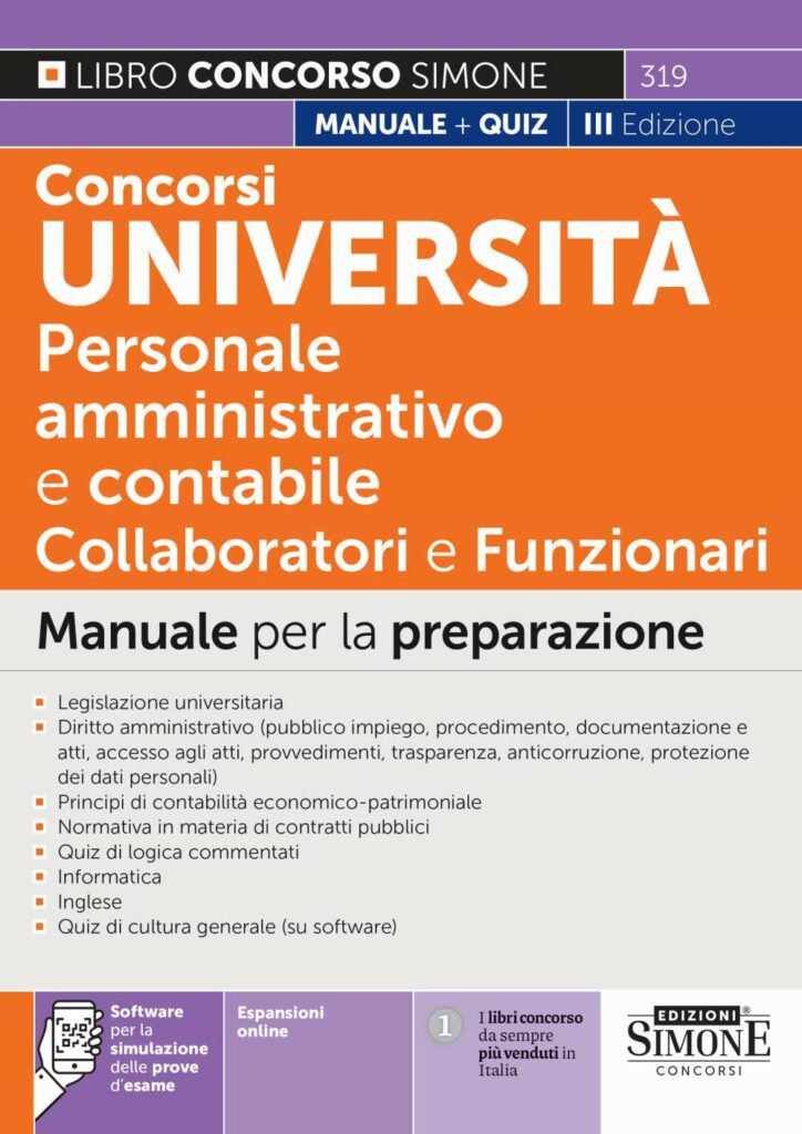 Manuale per concorsi nelle università