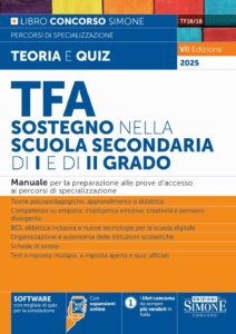 Manuale tfa sostegno secondaria