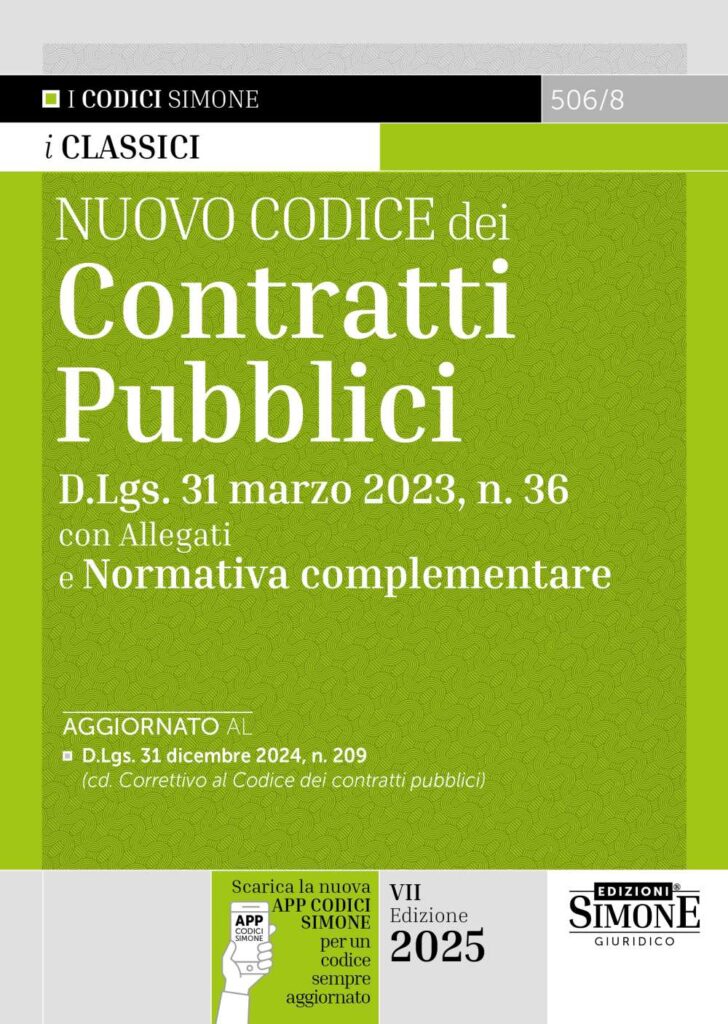 Codice dei contratti pubblici 2025