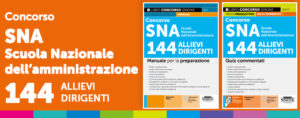 Concorso SNA 2025 per 144 Allievi Dirigenti