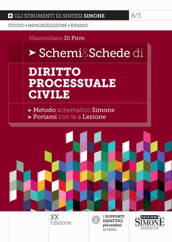 Schemi & Schede di Diritto Processuale Civile - 8/3