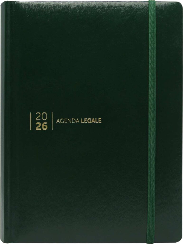 agenda legale verde scuro