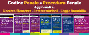 Libri di penale sul Pacchetto Sicurezza Codice penale e procedura