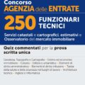 Concorso Agenzia delle Entrate - 250 Funzionari Tecnici - Quiz commentati - 313/10A